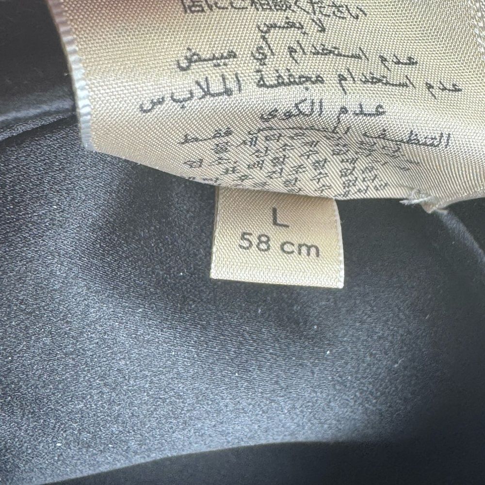 Rare Gucci Sequin Satin Bow Black Beret Cap - Picture 9 of 12